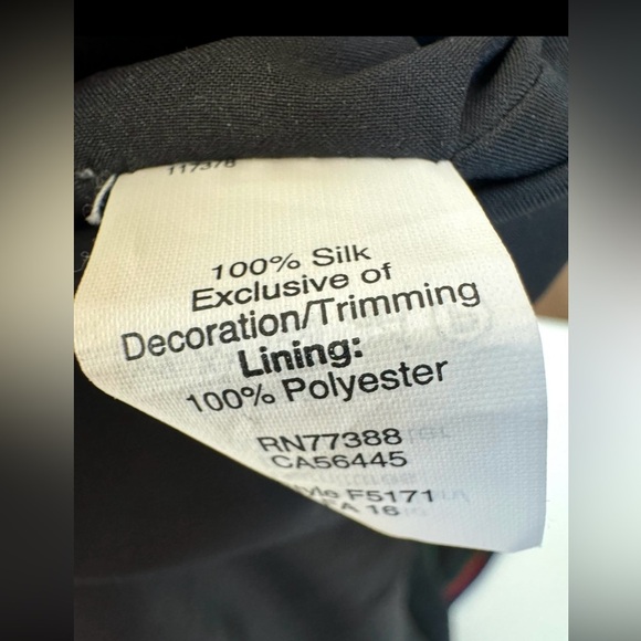 Madewell Embroidered Stitch Silk A line Dress XXS - Picture 8 of 9